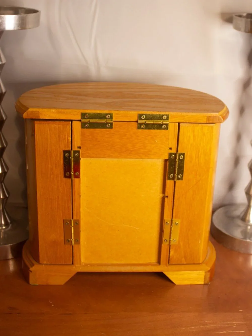 Mele Vintage Wooden Jewelry Box
